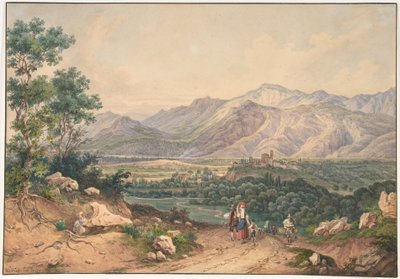 View of Lebanon by Ernst Welker